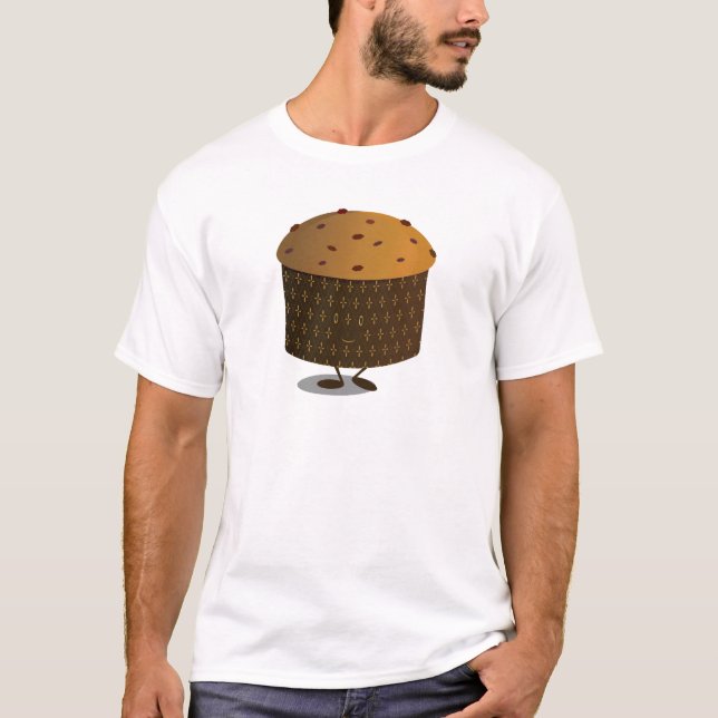 T-shirt Panettone de sourire (Devant)