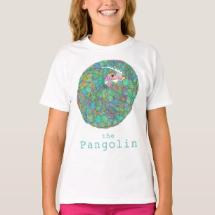 T-shirt Pangolin Espèces en voie de disparition Cute Anima