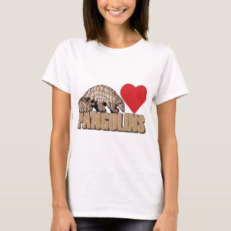 T-shirt Pangolins-Coeur