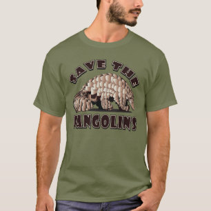 T-shirt Pangolins mignons - Sauvez La Pangoline