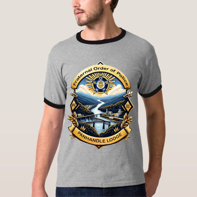 T-shirt Panhandle Lodge 83 (Devant)