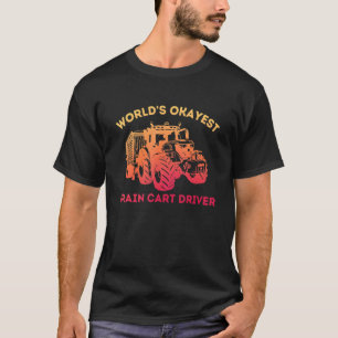 T-shirt Panier à céréales le plus Okayest au monde Chauffe