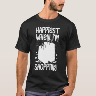 T-shirt Panier Citations Shopper Blagues