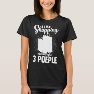 T-shirt Panier Citations Shopper Blagues 1