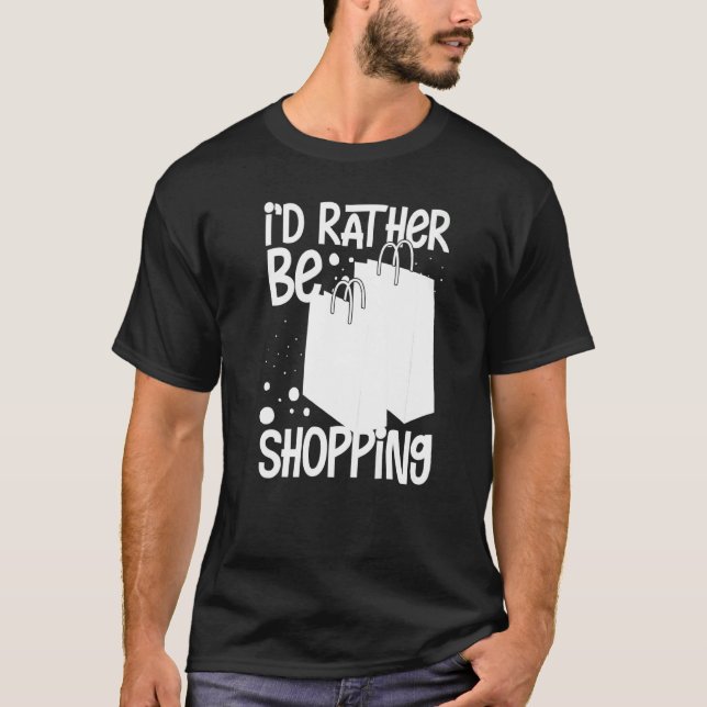 T-shirt Panier Citations Shopper Blagues 3 (Devant)