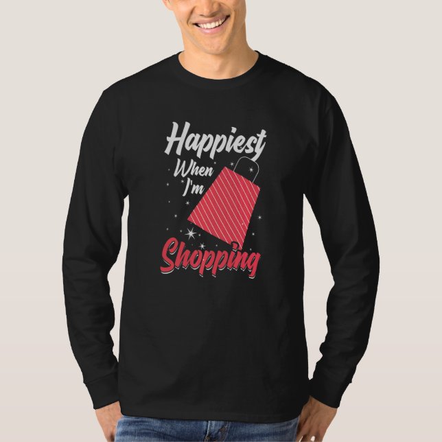 T-shirt Panier Citations Shopper Blagues 8 (Devant)