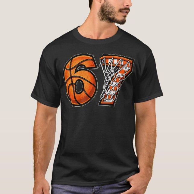 T-shirt Panier de basketball 67 (Devant)