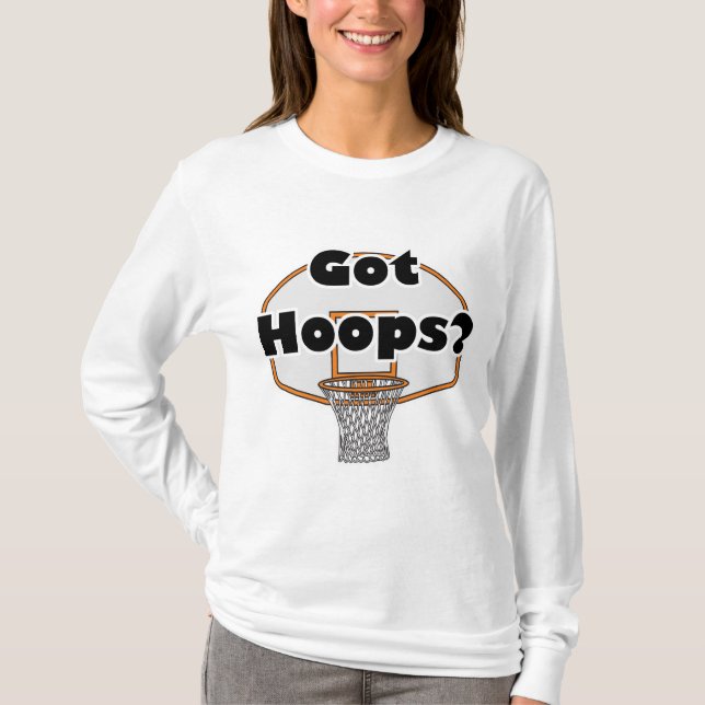 T-shirt panier de basketball got hoops (Devant)