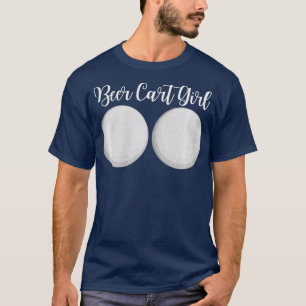 T-shirt Panier de bière fille à boire panier serveur pan