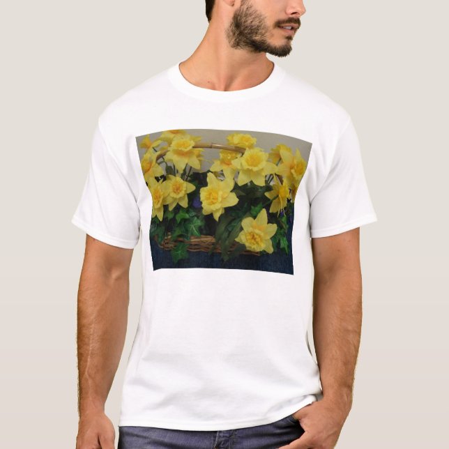T-shirt Panier de jonquille (Devant)
