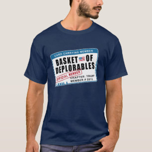 T-shirt Panier de membre de transport de carte de