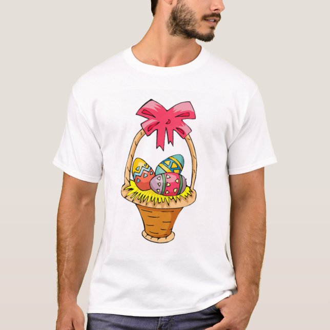 T-shirt Panier de Pâques (Devant)