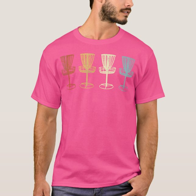 T-shirt Paniers de golf sur disque désorientés (Devant)