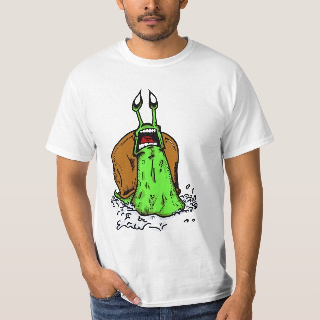 T-shirt Panique d'escargot (Devant)