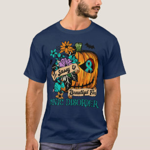 T-shirt Panique Désordre Sensibilisation rétro halloween p