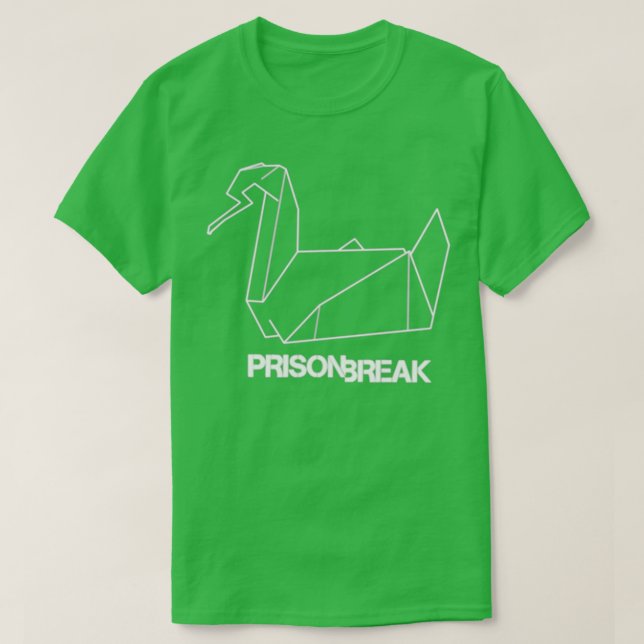 T-SHIRT PANNE DE PRISON SWAN (Design devant)