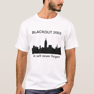 T-SHIRT PANNE D'ÉLECTRICITÉ 2003