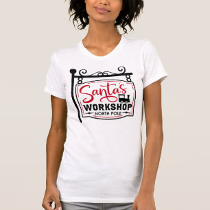 T-shirt Panneau Atelier père Noël