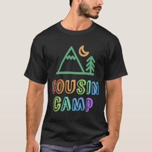 T-shirt Panneau Au CAMP DE LA COUSIN 2023 Grand-mère Grand