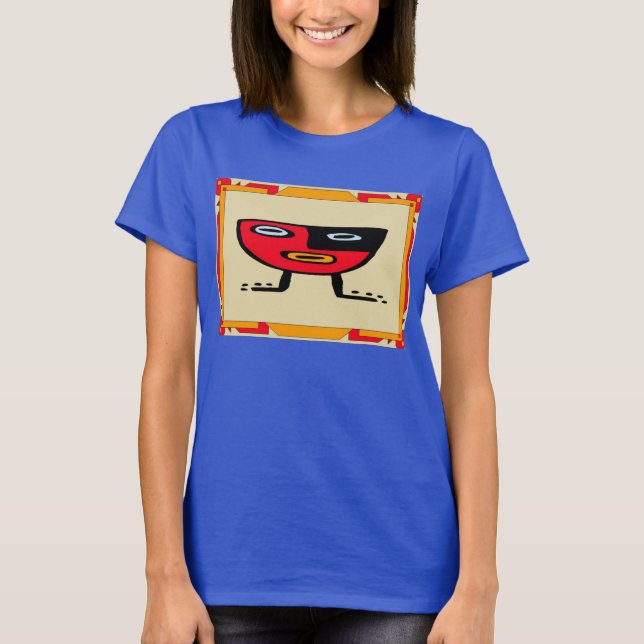 T-shirt Panneau barre Tiki (Devant)