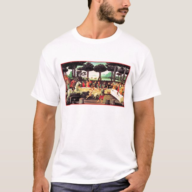T-shirt Panneau Botticelli (Devant)