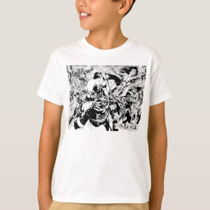 T-shirt Panneau comique de la nuit la plus noire