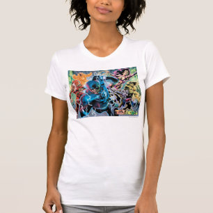 T-shirt Panneau comique de la nuit la plus noire - couleur