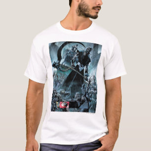 T-shirt Panneau Corps de Lanterne Noire