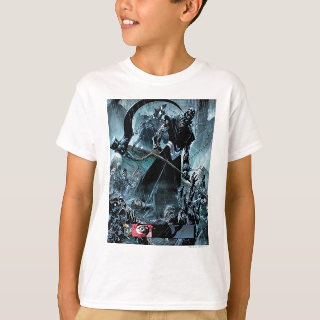 T-shirt Panneau Corps de Lanterne Noire (Devant)