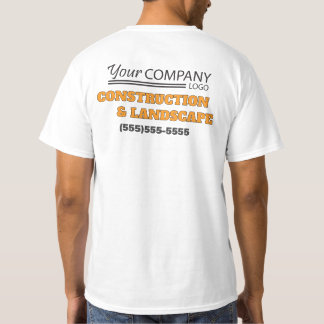T-shirt Panneau d'affaires extérieur jaune et noir avec lo
