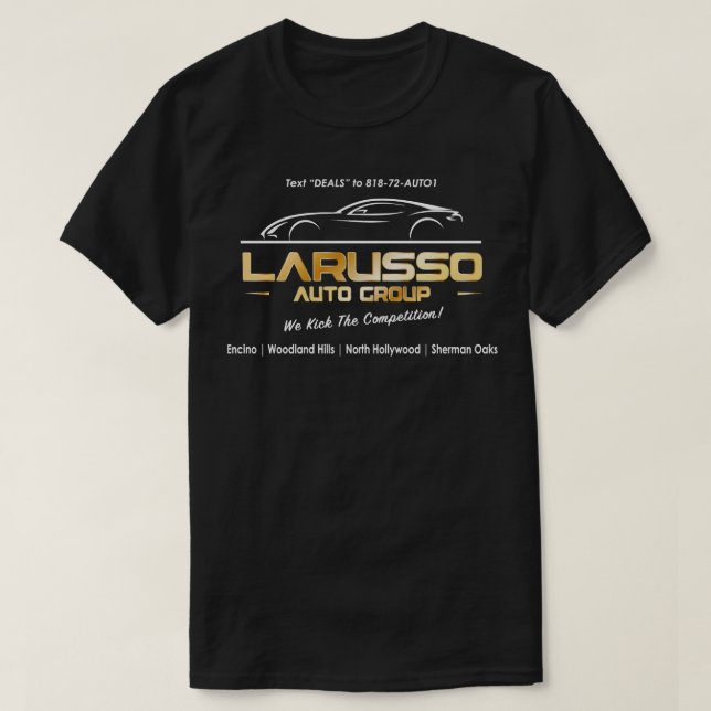 T-shirt Panneau d'affichage Groupe automatique Larusso (Design devant)