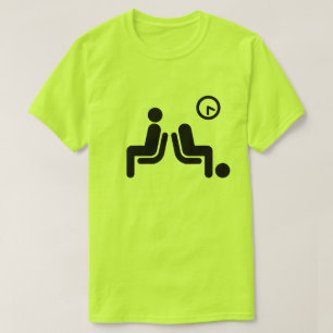 T-shirt Panneau d'attente long