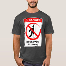 Panneau de Danger Noclipping Autorisé