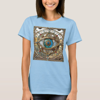 T-shirt Panneau de fenêtre orné du troisième œil