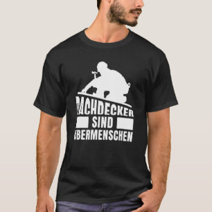 T-shirt Panneau de menuisier de toit de la Guilde du trava
