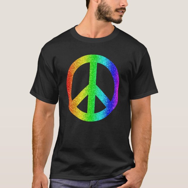 T-shirt Panneau de paix (Devant)