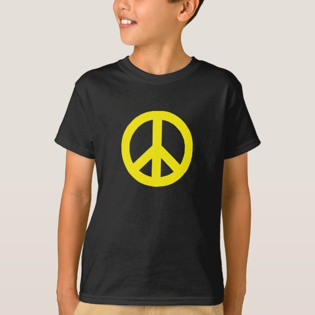 T-shirt Panneau de paix (Devant)