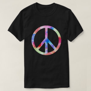T-shirt Panneau de Paix coloré