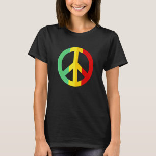 T-shirt Panneau de Paix cool Egalité Liberté Hippie