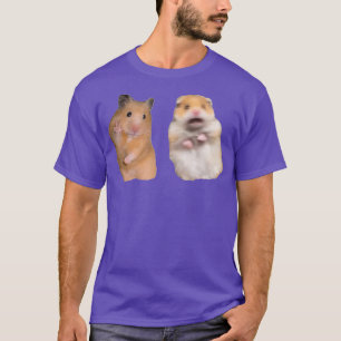 T-shirt Panneau de Paix et Hamster hurlant