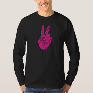 T-shirt Panneau de paix Faire la paix et non la guerre