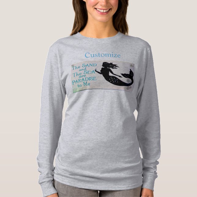 T-shirt Panneau de plage de Siraid Thunder_Cove (Devant)