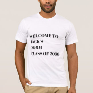 T-shirt Panneau de porte de chambre universitaire personna