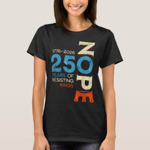 T-shirt Panneau de protestation de la Marche sans rois mar