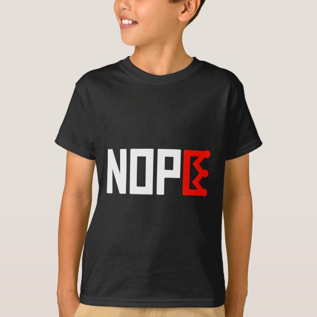 T-shirt Panneau de protestation No Kings Horizontal (Devant)