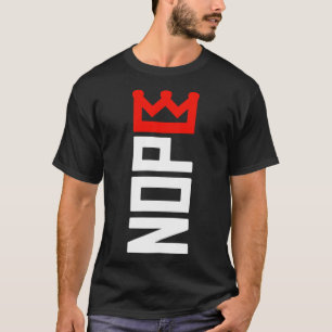 T-shirt Panneau de protestation No Kings Vertical