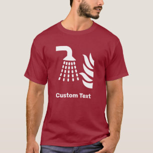 T-shirt Panneau de sécurité de l'applicateur de brouillard