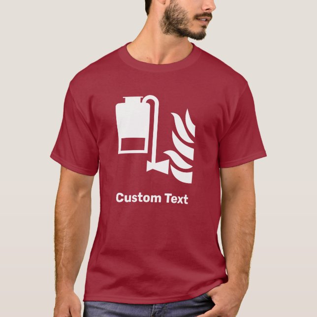 T-shirt Panneau de sécurité de l'unité applicatrice de mou (Devant)