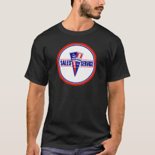 T-shirt Panneau de service Hudson vintage