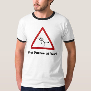 T-shirt Panneau de signalisation routière Tir à l'aide d